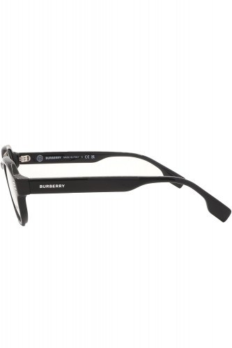 Burberry - Occhiali da vista in celluloide tondi unisex nero - B2386 3001