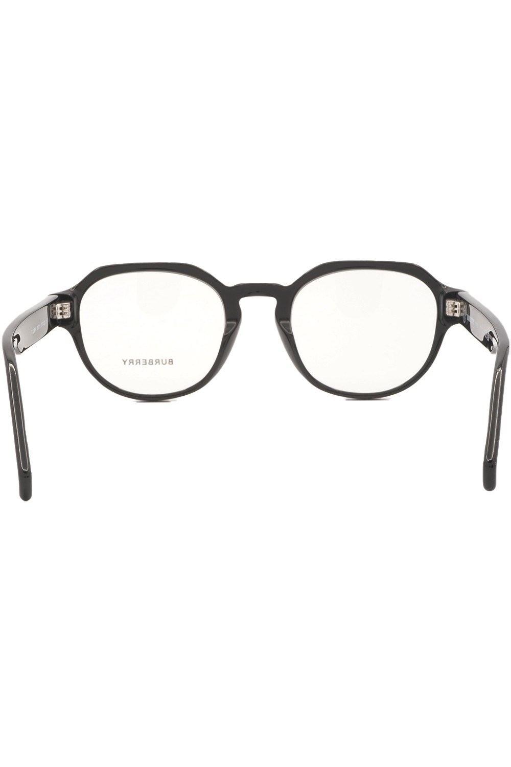Burberry - Occhiali da vista in celluloide tondi unisex nero - B2386 3001