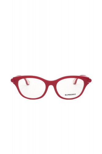 Burberry - Occhiali da vista in celluloide cat eye per bambina fucsia - JB2010U 2