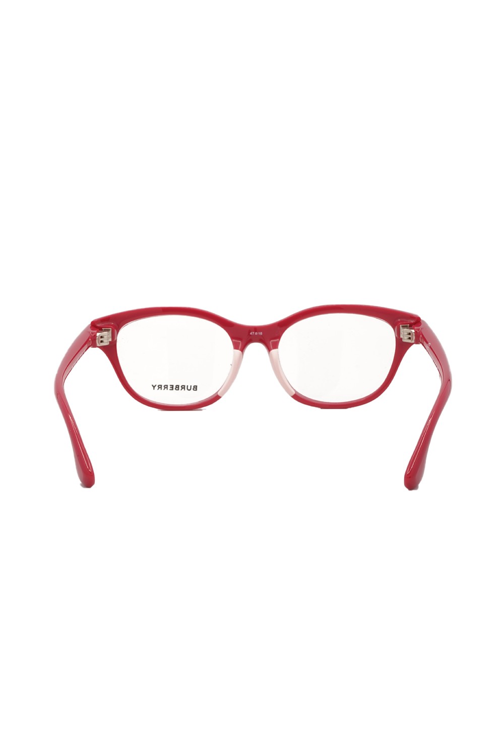 Burberry - Occhiali da vista in celluloide cat eye per bambina fucsia - JB2010U