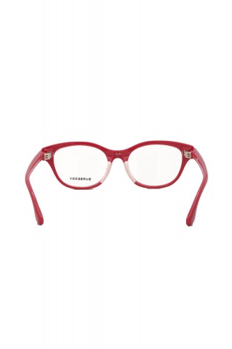 Burberry - Occhiali da vista in celluloide cat eye per bambina fucsia - JB2010U
