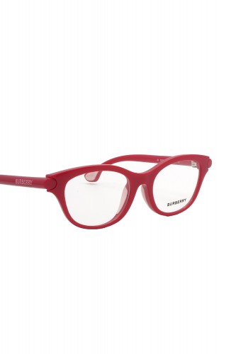 Burberry - Occhiali da vista in celluloide cat eye per bambina fucsia - JB2010U