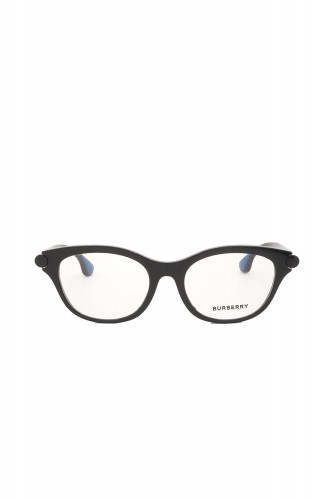 Burberry - Occhiali da vista in celluloide cat eye per bambina nero - JB2010U