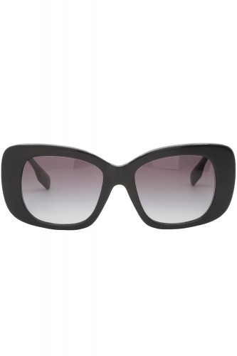 Burberry - Occhiali da sole in celluloide squadrati per donna nero - B4410 2