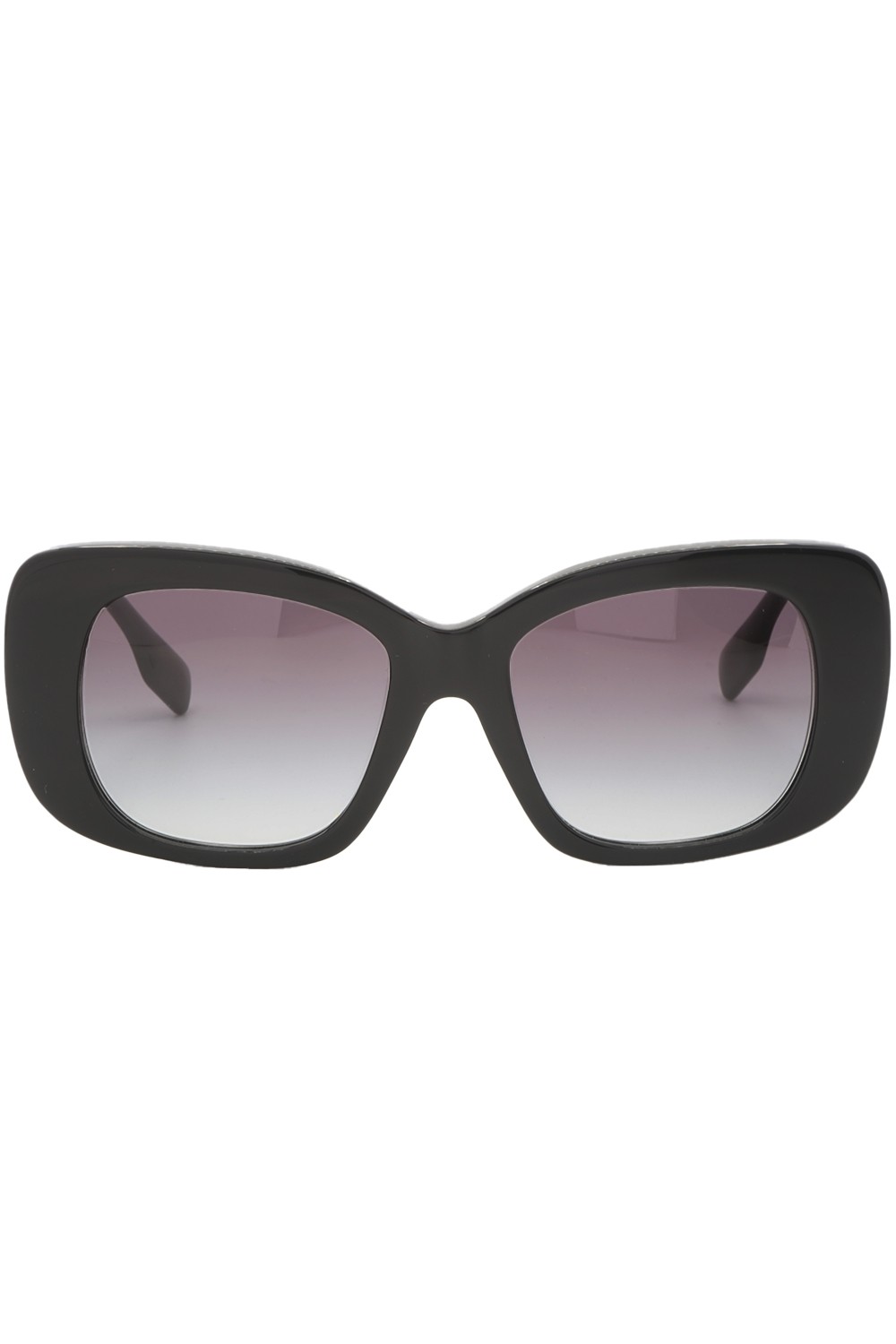 Burberry - Occhiali da sole in celluloide squadrati per donna nero - B4410