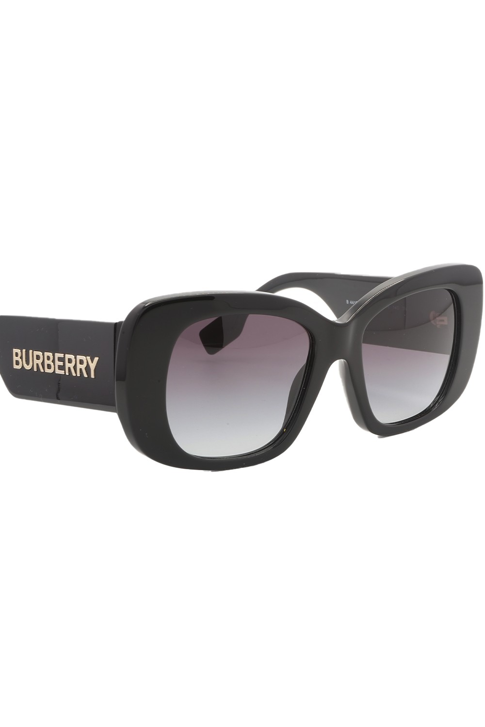 Burberry - Occhiali da sole in celluloide squadrati per donna nero - B4410