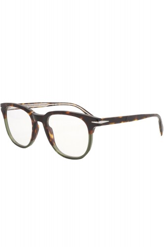 David Beckham Eyewear - Occhiali da vista con clip solare in celluloide