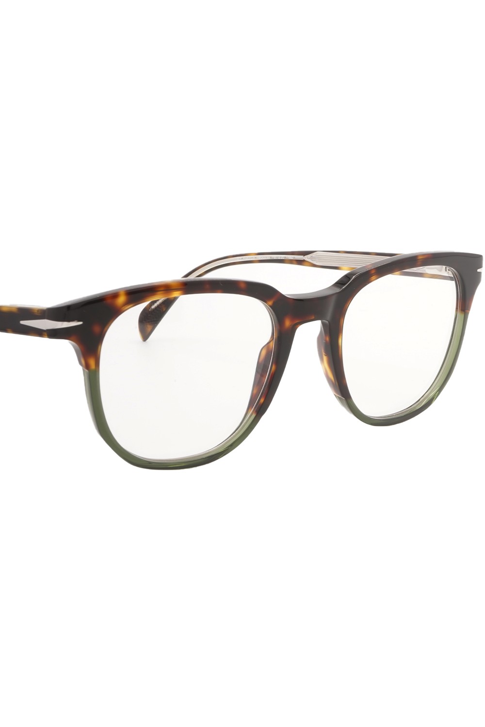 David Beckham Eyewear - Occhiali da vista con clip solare in celluloide