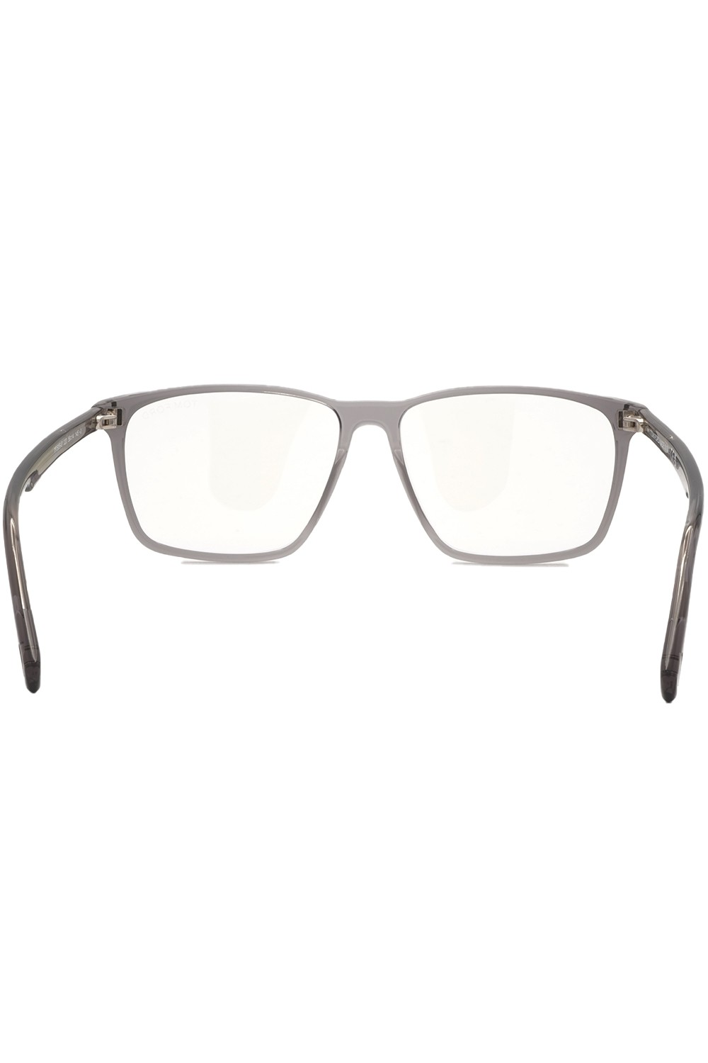 Tom Ford - Occhiali da vista in celluloide rettangolari per uomo grigio -
