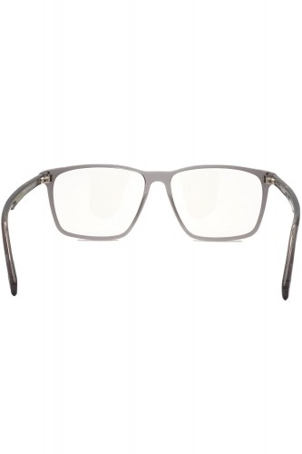 Tom Ford - Occhiali da vista in celluloide rettangolari per uomo grigio -