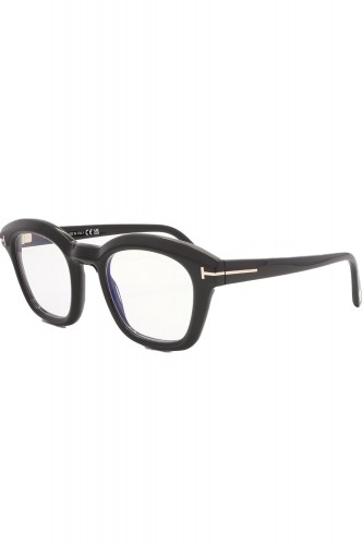 Tom Ford - Occhiali da vista in celluloide squadrati per uomo nero - TF5961 001