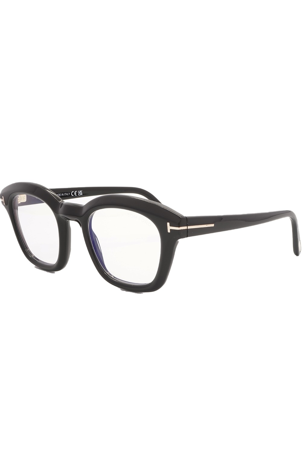 Tom Ford - Occhiali da vista in celluloide squadrati per uomo nero - TF5961 001