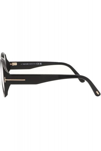 Tom Ford - Occhiali da vista in celluloide esagonali per donna nero - TF5967 001