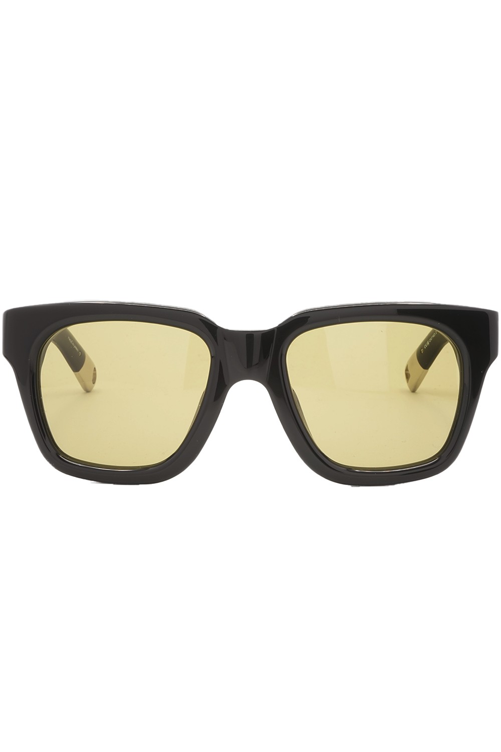 Jacquemus - Occhiali da sole in celluloide squadrati unisex nero - CARINO 9721