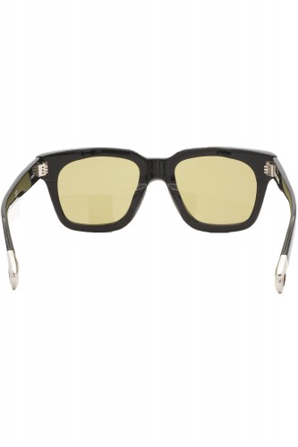 Jacquemus - Occhiali da sole in celluloide squadrati unisex nero - CARINO 9721