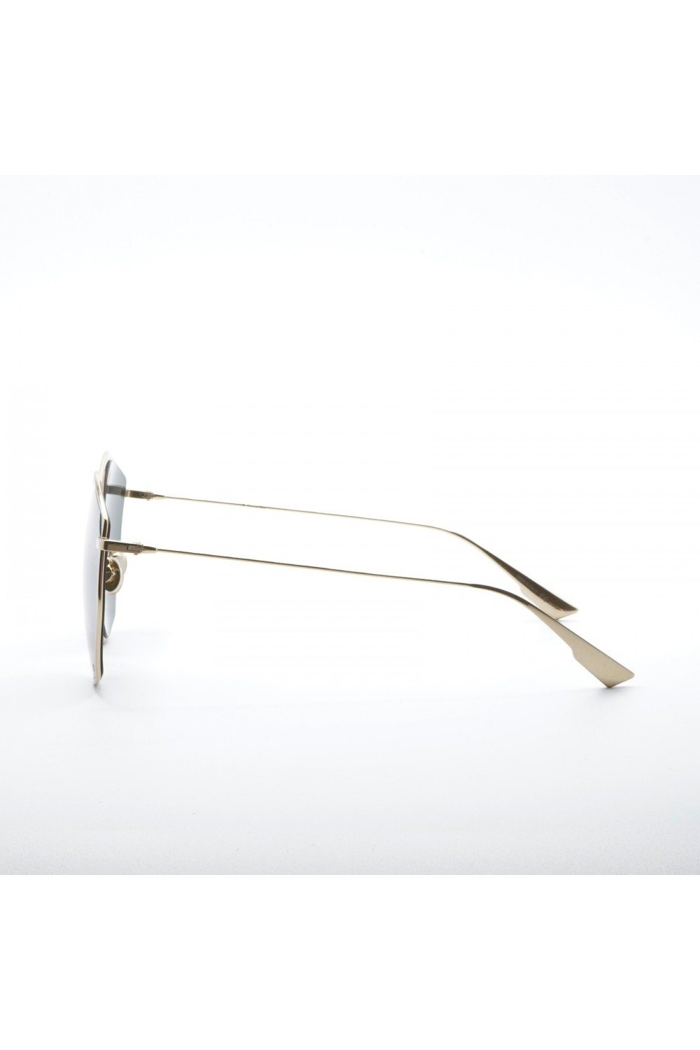 Christian Dior - Occhiali da sole in metallo esagonali per donna oro -