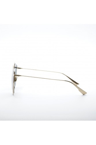 Christian Dior - Occhiali da sole in metallo esagonali per donna oro -