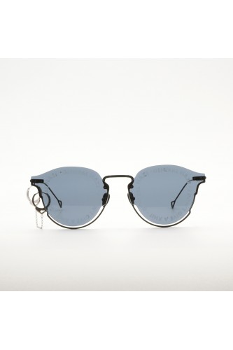 Haze - Occhiali da sole tondi in metallo con decoro LIMITED EDITION per uomo 2