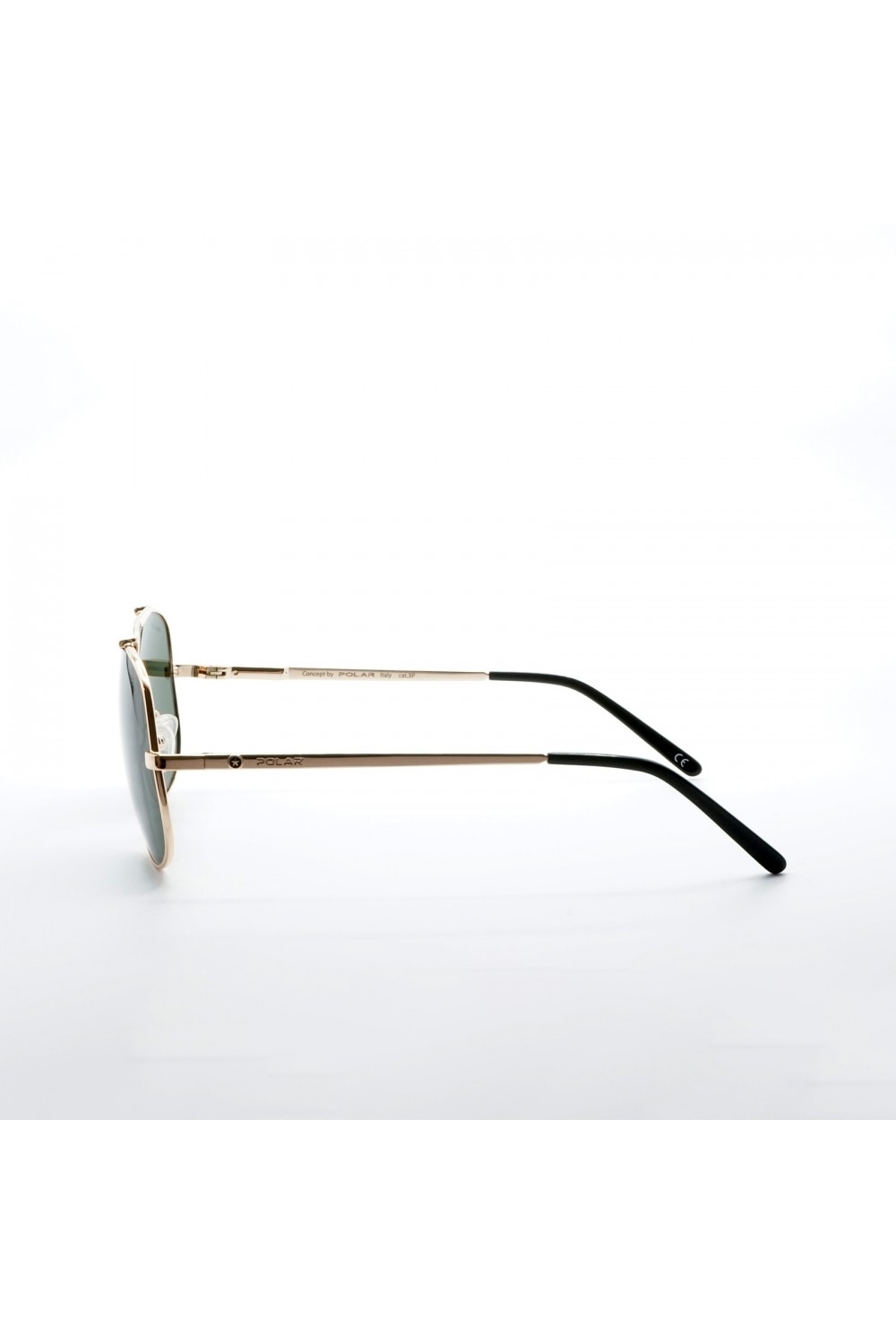 Polar - Occhiali da sole in metallo aviator per uomo oro - MAVERIK ORO