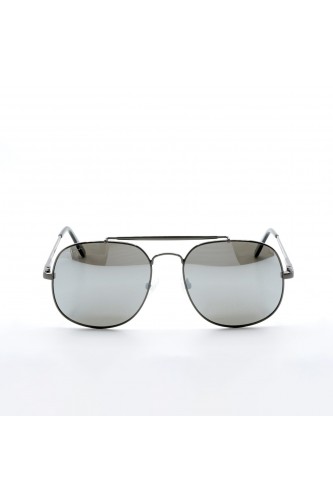 Polar - Occhiali da sole in metallo aviator per uomo argento - MAVERIK 12/B 2