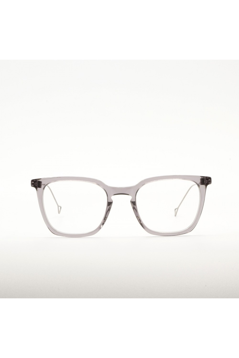Haze - Occhiali da vista squadrati in celluloide e metallo per uomo grigio -
