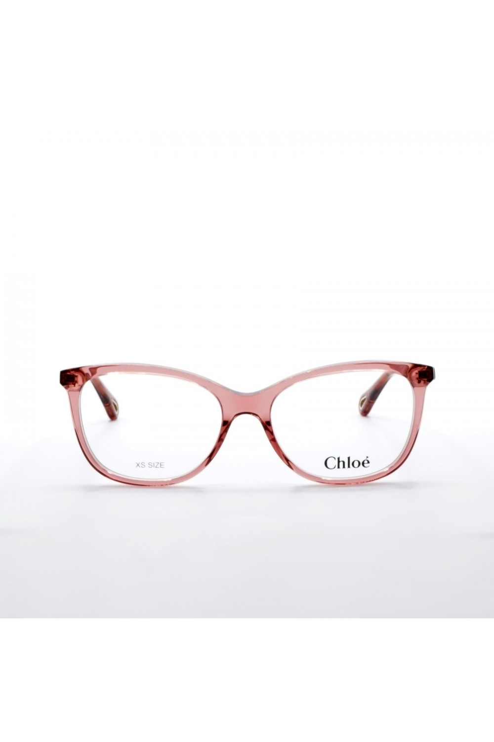 Chloè - Occhiali da vista in celluloide cat eye per donna rosa, tartarugato
