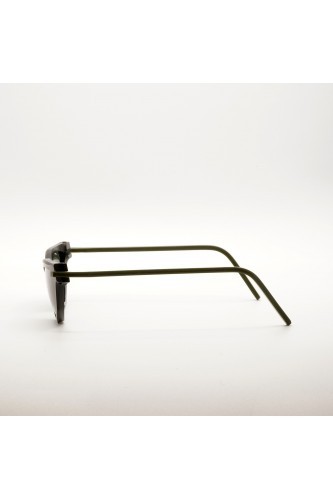 Plasticdelux - Occhiali da sole in celluloide cat eye per donna nero - TILDA