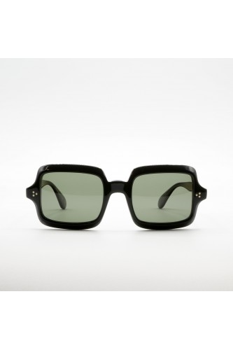 Oliver Peoples - Occhiali da sole squadrati in celluloide per donna nero - AVRI