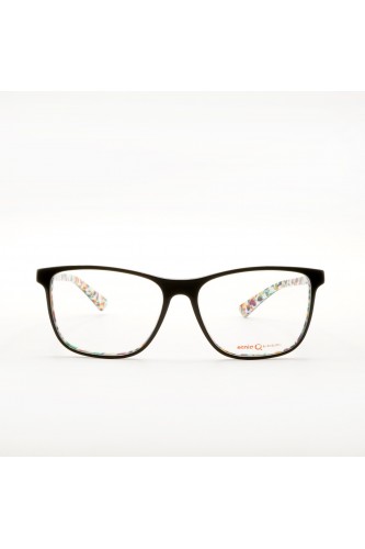 Etnia Barcelona - Occhiali da vista in celluloide squadrati per donna nero 2