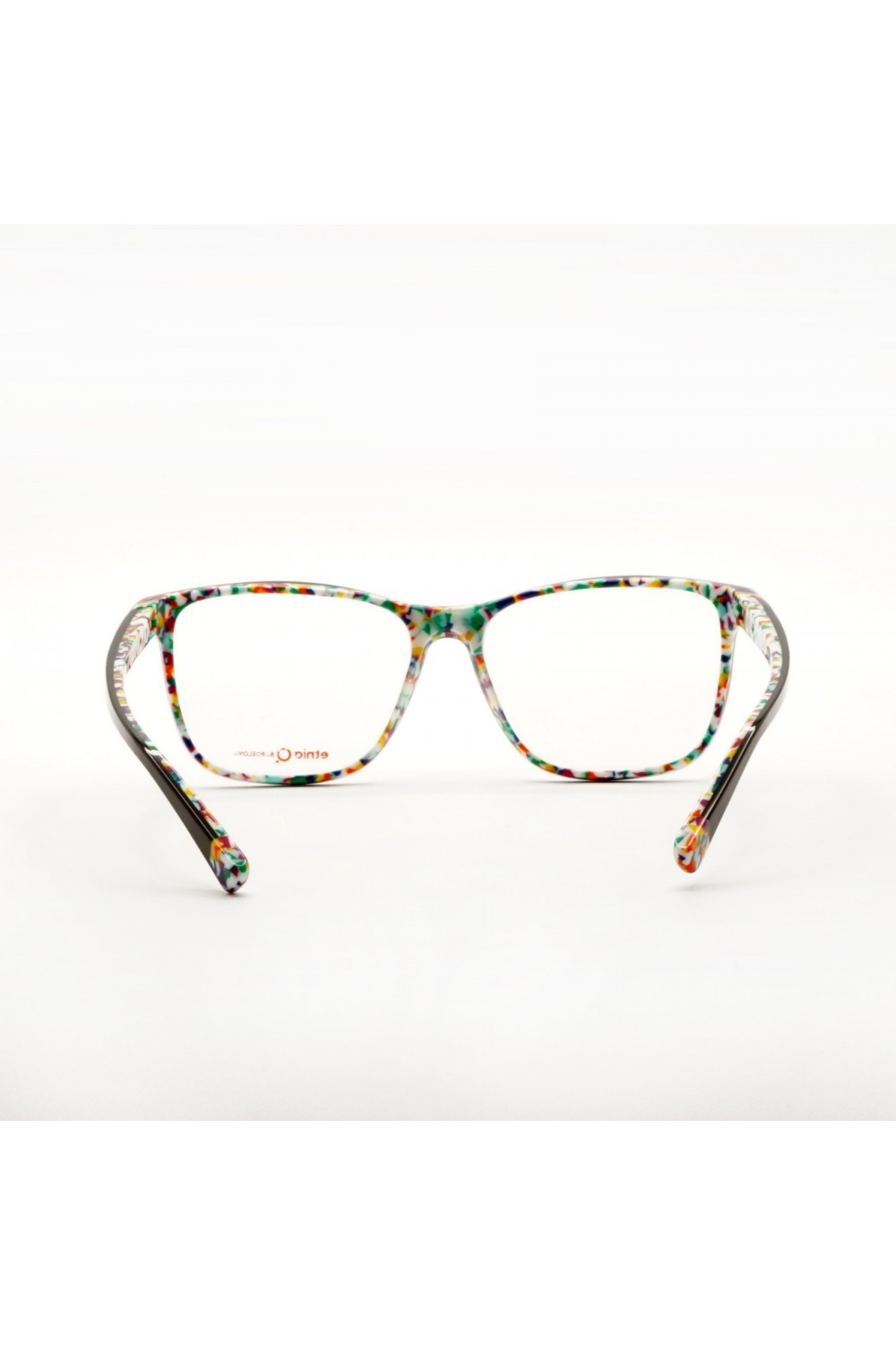 Etnia Barcelona - Occhiali da vista in celluloide squadrati per donna nero