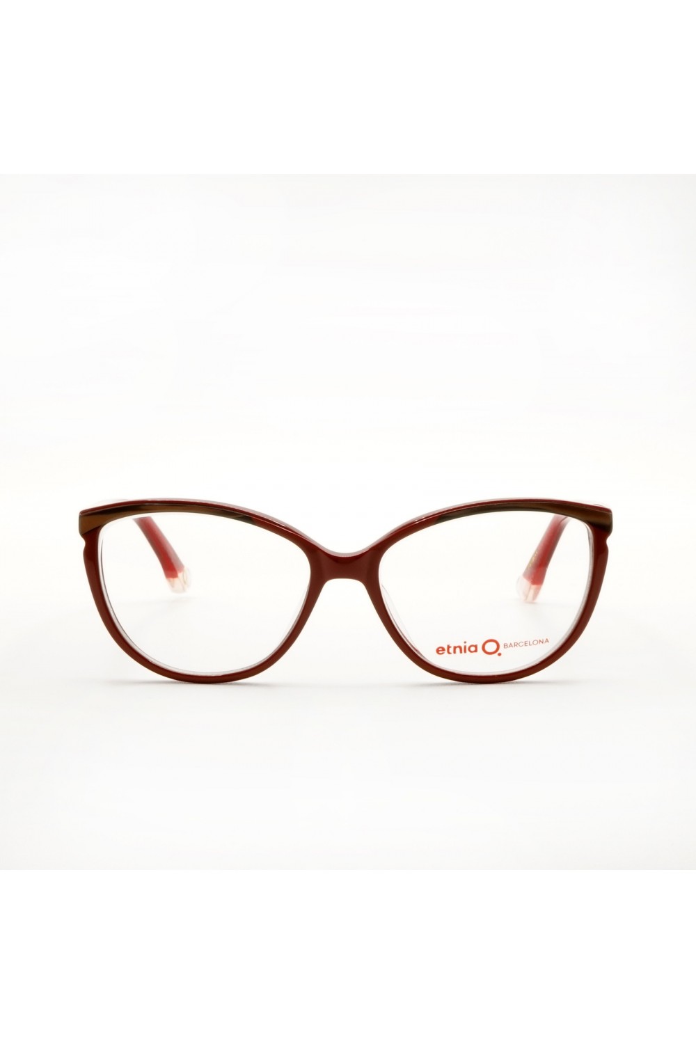 Etnia Barcelona - Occhiali da vista in celluloide cat eye per donna rosso -