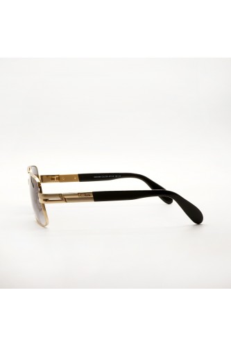 Cazal - Occhiali da sole in metallo squadrati per uomo oro - 988 003