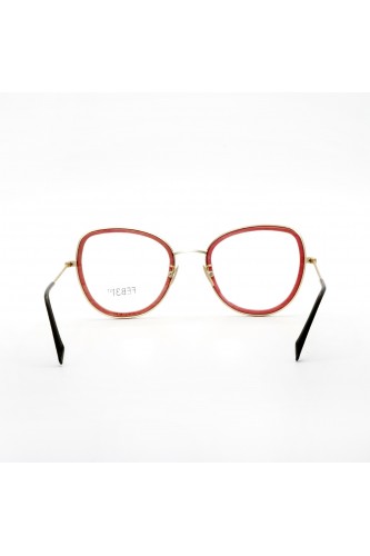 Feb 31st - Occhiali da vista in legno tondi per donna rosa - ARIKA 7424