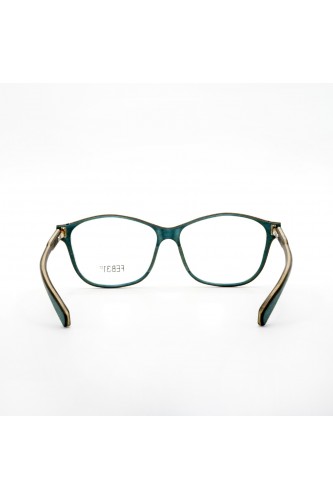 Feb 31st - Occhiali da vista in legno cat eye per donna nero - MEL NERO