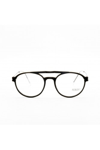 Feb 31st - Occhiali da vista in legno tondi unisex nero - STEVE NERO 2