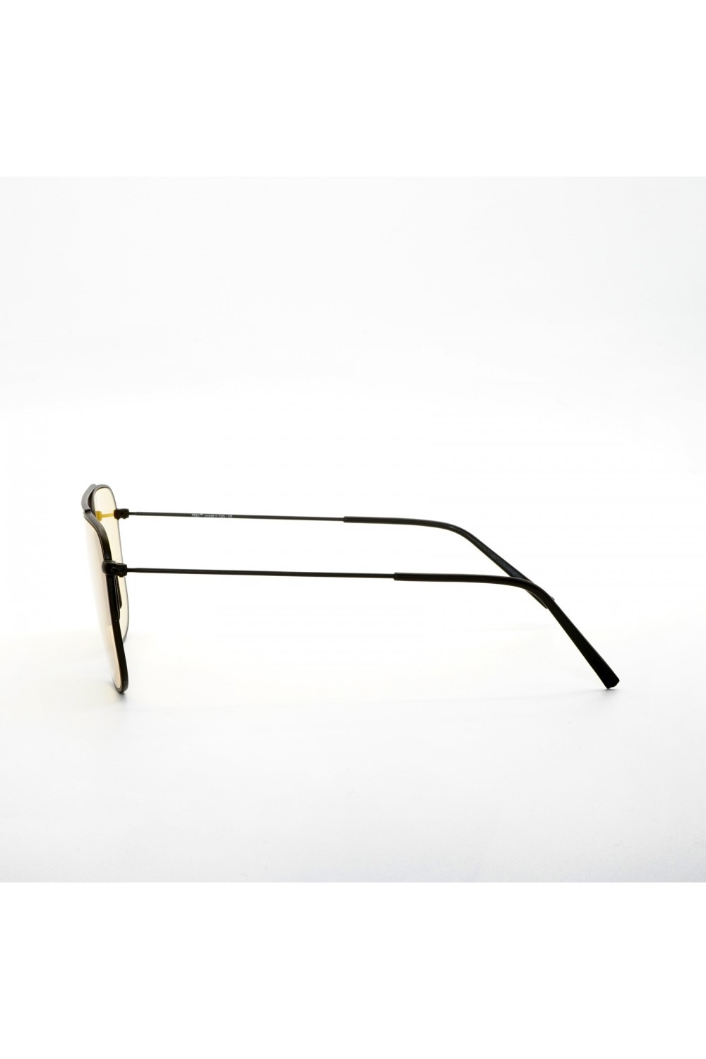 Feb 31st - Occhiali da sole in legno squadrati per uomo nero - GIAN NERO