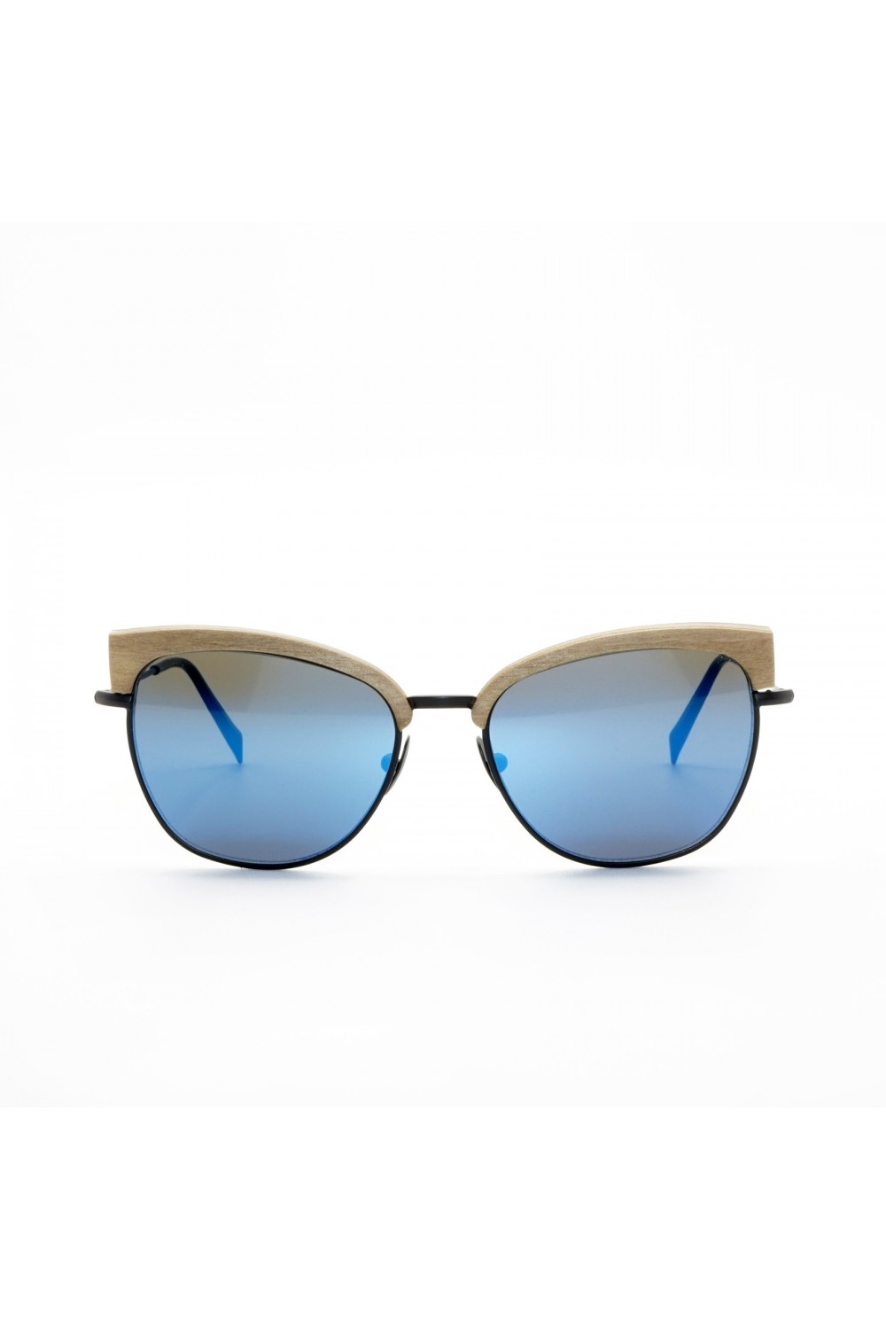 Feb 31st - Occhiali da sole in legno cat eye per donna beige - SUSY 7