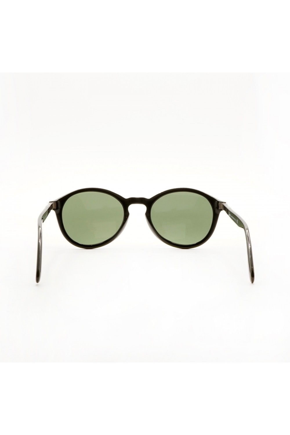 Persol - Occhiali da sole in celluloide tondi per uomo nero - 3237 95/31