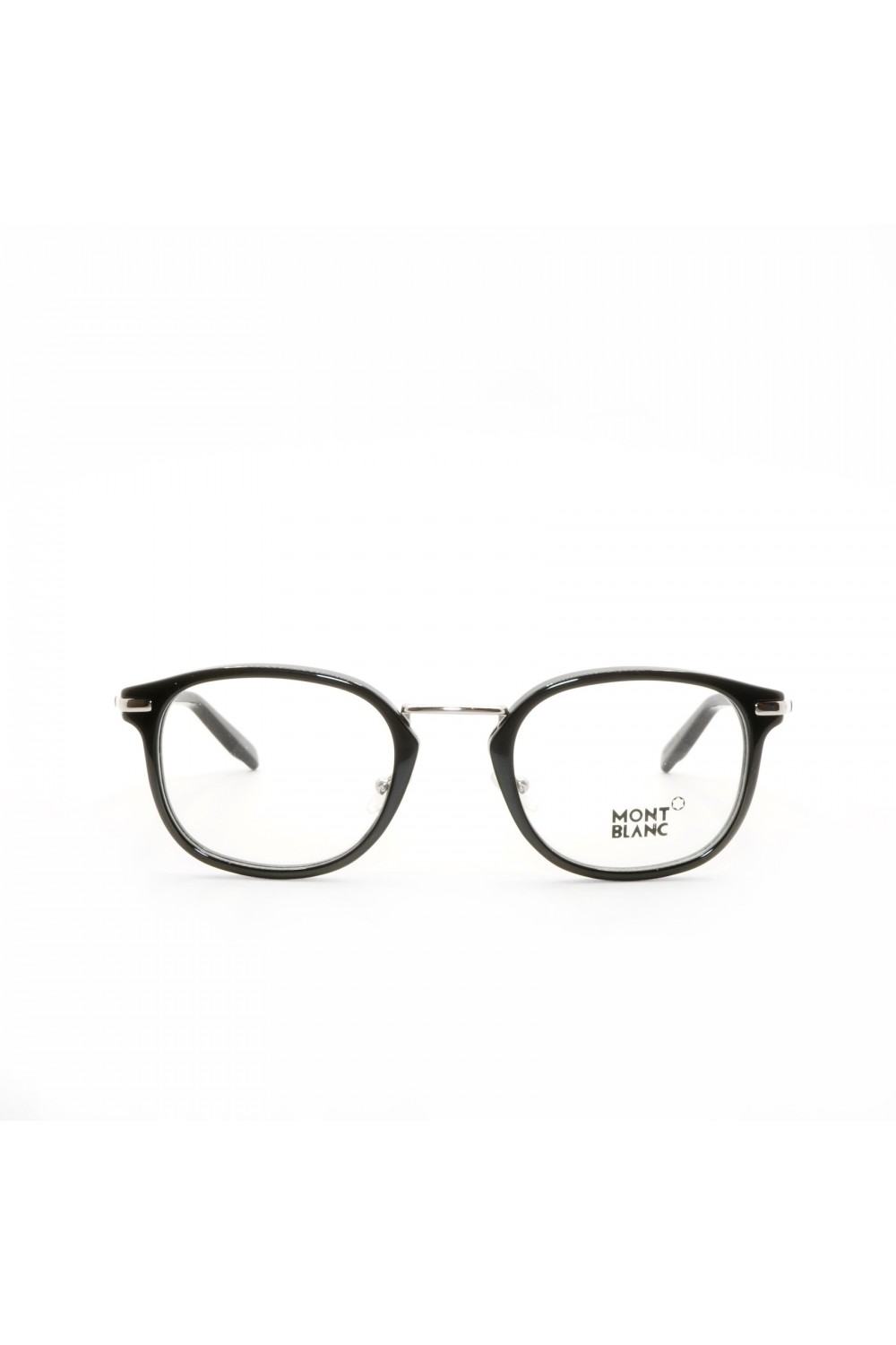 Montblanc - Occhiali da vista in celluloide squadrati per uomo nero