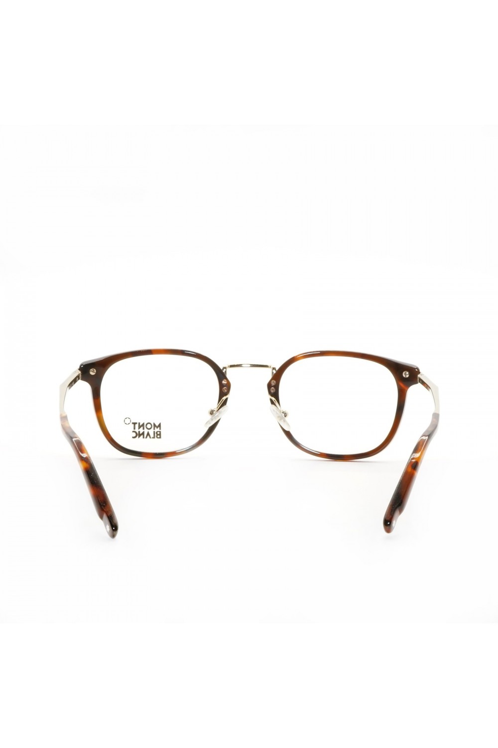 Montblanc - Occhiali da vista in celluloide squadrati per uomo nero