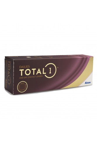 Alcon - Lenti a contatto giornaliere DAILIES Total 1 (30 lenti) trasparente -