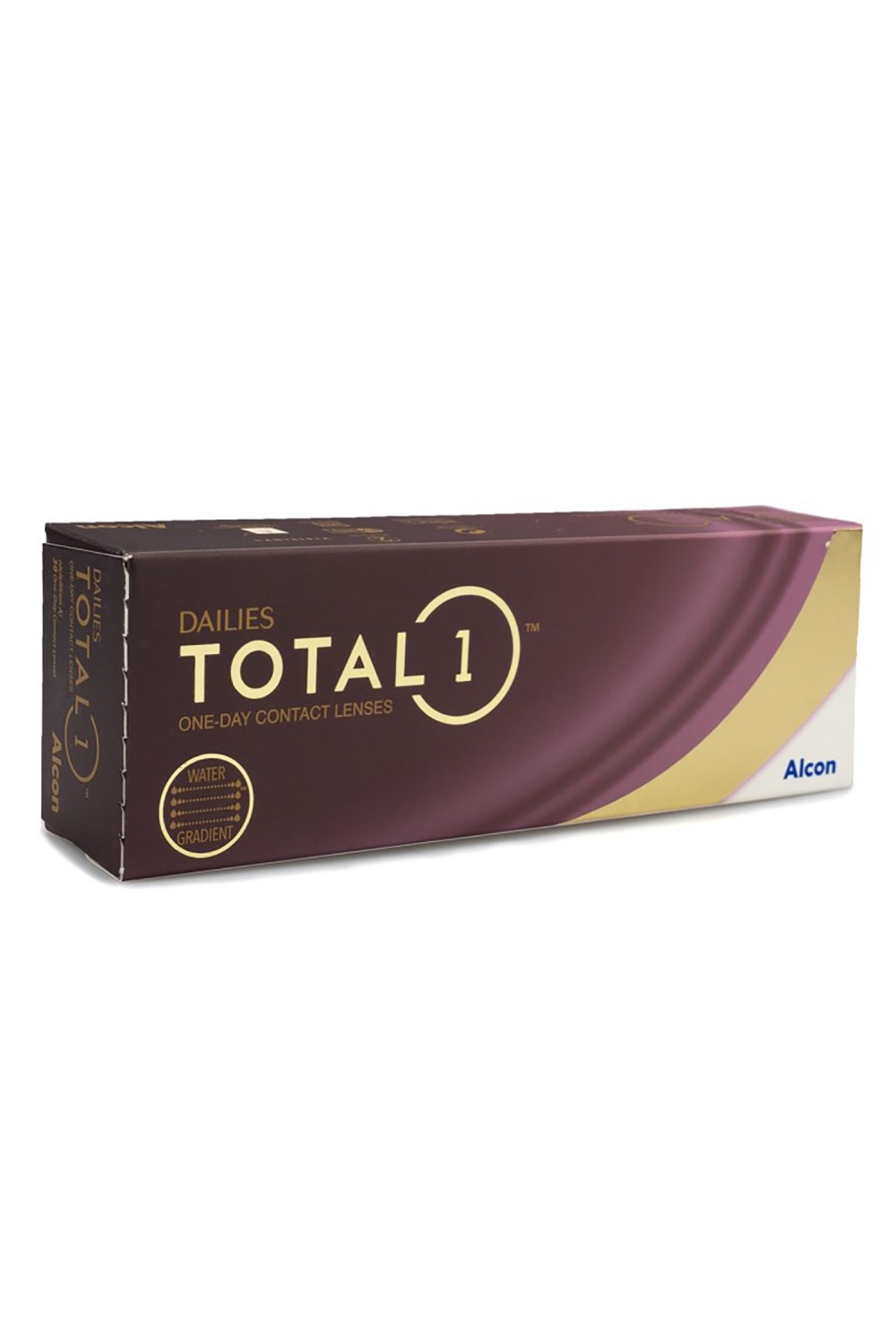 Alcon - Lenti a contatto giornaliere DAILIES Total 1 (30 lenti) trasparente -